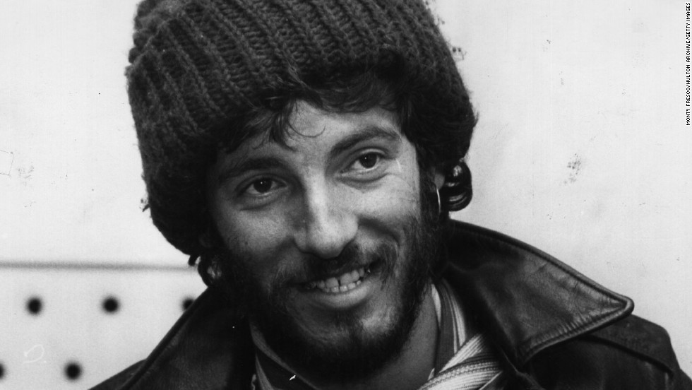 Bruce Springsteen in 1975, the year of his "Born to Run" breakthrough.