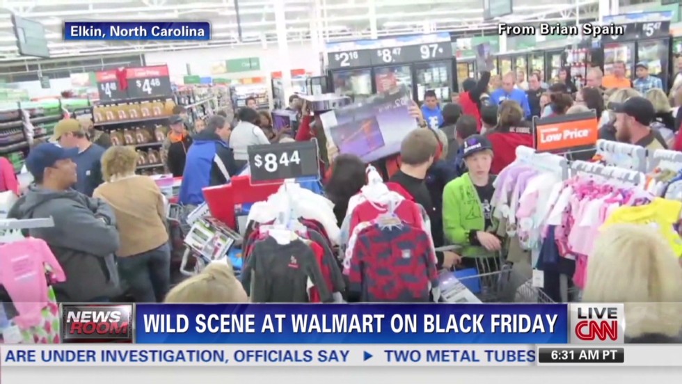 Fights Break Out On Black Friday Cnn Video