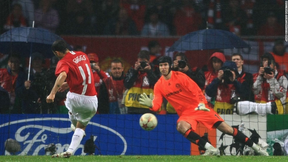 In 2008 United were once again in the Champions League final, this time against Chelsea. The match was level at 1-1 after extra time, Giggs scored his penalty in the shootout as Alex Ferguson&#39;s team went on to lift the European Cup once more.