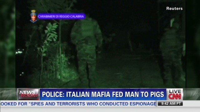 Italian mafia fed man to pigs