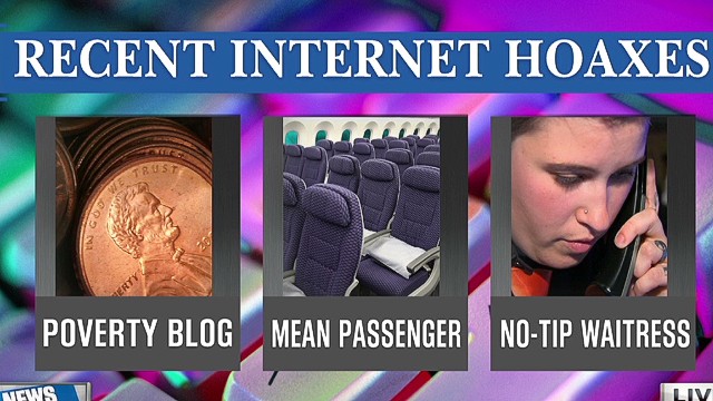 Popular internet hoaxes