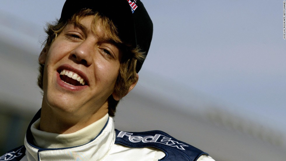 sebastian vettel young