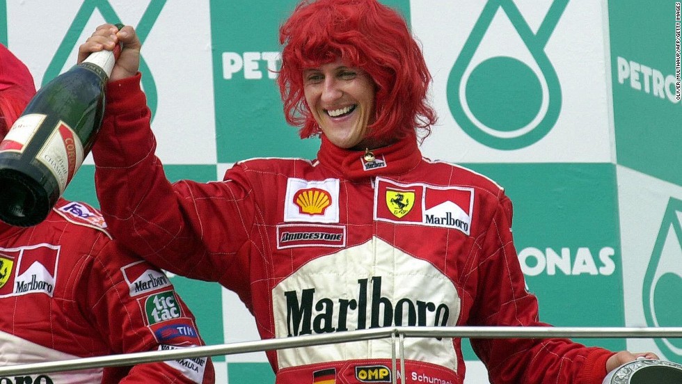 Schumacher won five of his seven world titles in the scarlet colors of the Ferrari team. Noack expects Vettel to one day leave Red Bull as he seeks to add to his titles -- will he join Ferrari?