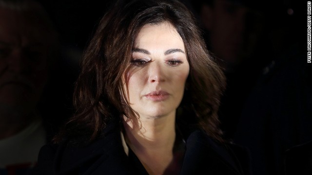 Nigella Lawson leaves court last week in Isleworth, England, after testifying for the prosecution.