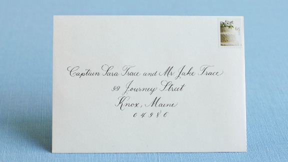 addressing an envelope to a couple