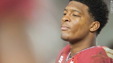 Jameis Winston, seen here when he was a quarterback at Florida State.