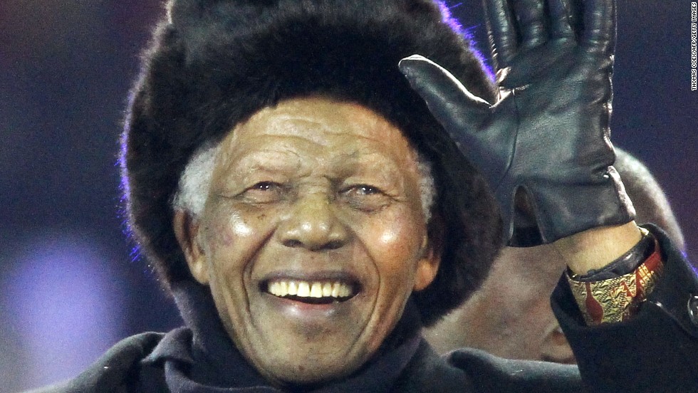 Mandela&#39;s last public appearance was at the closing ceremony of 2010 World Cup at Soweto&#39;s Soccer City Stadium. 