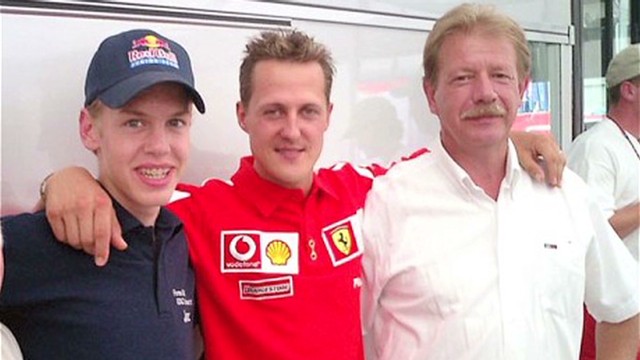 Mentoring Vettel and Schumacher 