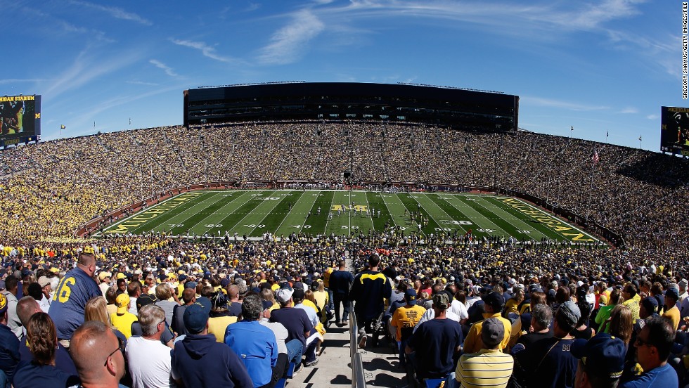 Michigan Stadium in Ann Arbor, Michigan