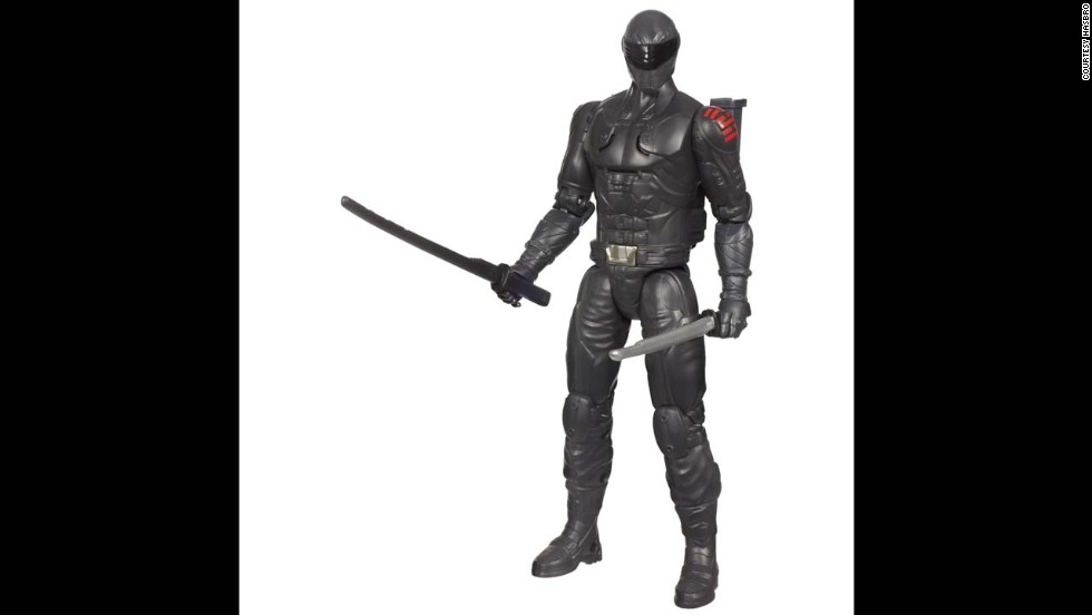 G.I. Joe Retaliation Ninja Commando Snake Eyes Figure by Hasbro in 2013. G.I. Joe has changed a lot through the years. He has been scaled-down, given more soldiers and weapons, back stories, a cartoon show, movies and even a new enemy: Cobra, &quot;a ruthless terrorist organization determined to rule the world.&quot; 