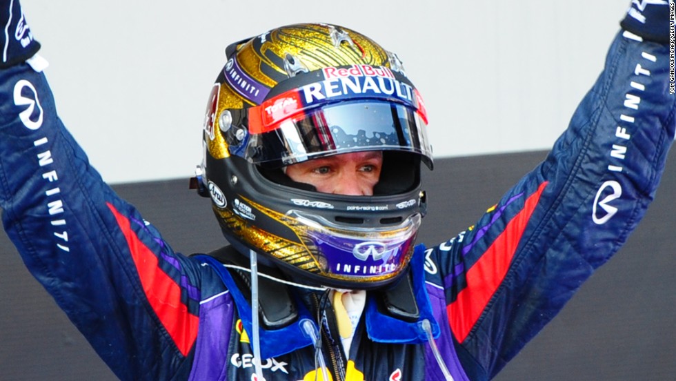 World S Most Expensive F1 Helmet Sold By Sebastian Vettel Cnn