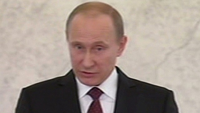 Putin reacts to Ukraine unrest