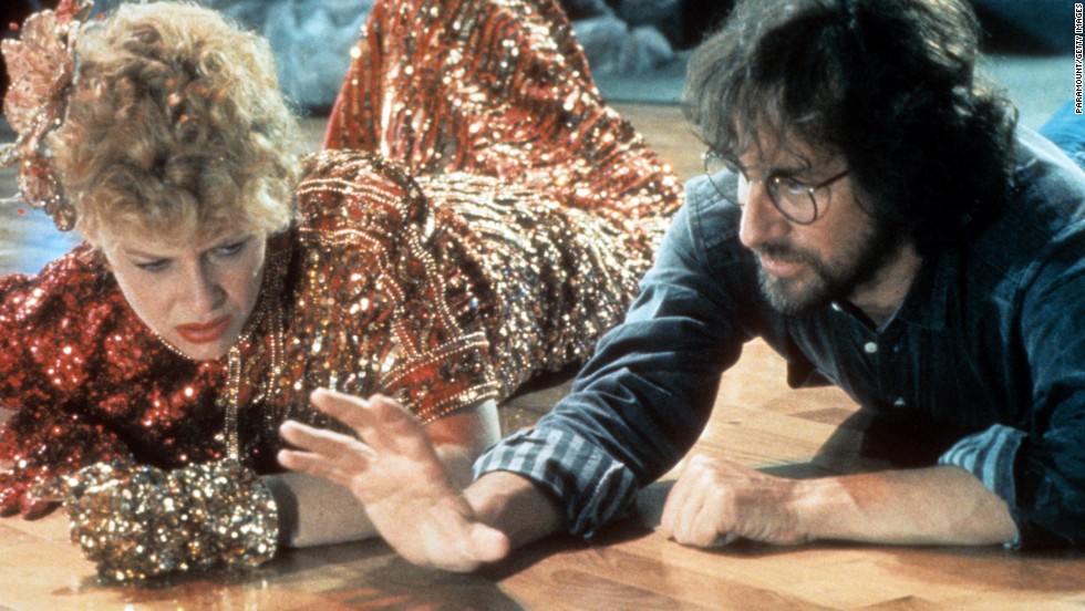 Actress Kate Capshaw is directed by Spielberg on set of the film &quot;Indiana Jones and the Temple of Doom&quot; in 1984. Capshaw, who played Indiana Jones&#39; love interest in the movie, would later become Spielberg&#39;s future wife. The year 1984 was also when Spielberg founded his production company Amblin Entertainment.