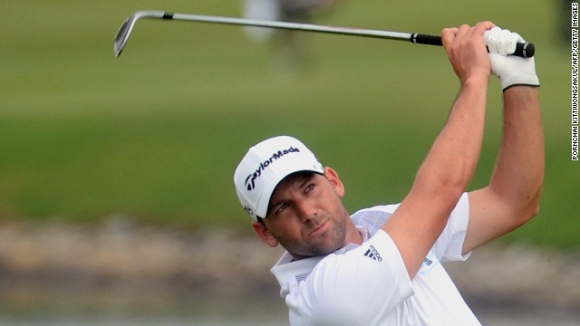 Sergio Garcia beat Sweden&#39;s Henrik Stenson to win the Thailand Golf Championship on Sunday. 