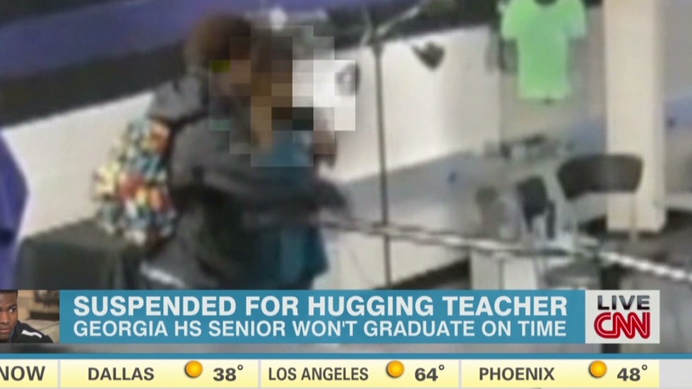 Student Suspended For Sexual Harassment After Hugging Teacher Cnn