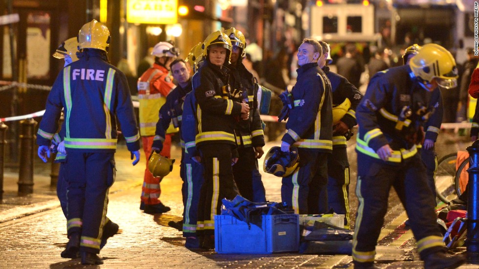Metropolitan Police said in a tweet that those who were seriously hurt had been taken to hospitals in central London.