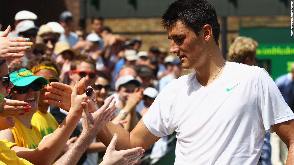 Tomic has also fared well at Wimbledon. In 2011 he became the youngest man since Boris Becker to reach the quarterfinals at the All England Club. 