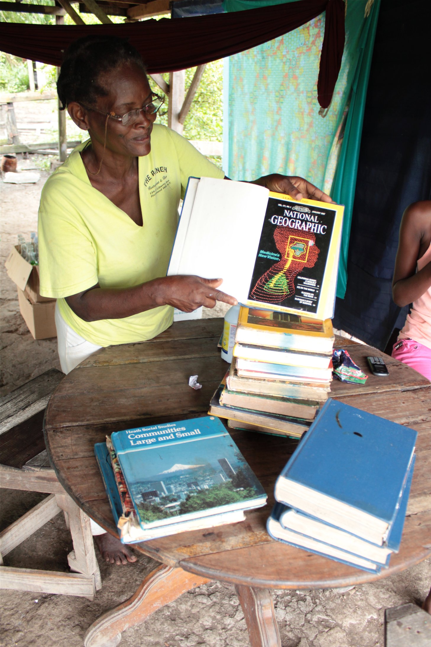 The gift of books for Guyanese community