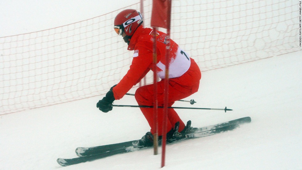 Schumacher skiing in Madonna di Campiglio in January 2008.  &quot;Accidents of this nature are, thankfully, rare events amongst skiers and snowboarders,&quot; Langran says. &quot;The absolute risk of an injury whilst skiing or snowboarding recreationally remains very low, in the order of 2-4 injuries per 1,000 days spent on the slopes. The vast majority of people will ski or board all their lives without ever sustaining a significant injury.&quot; 