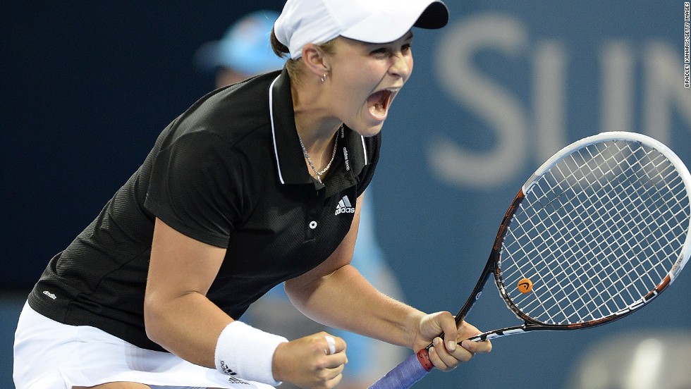 Sharapova will next face Queensland native Ashleigh Barty, after the 17-year-old upset Daniela Hantuchova of Slovakia.