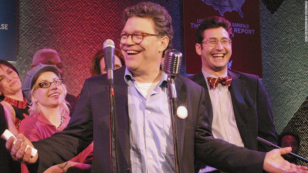 Former comedian Al Franken, one of the original writers on &quot;Saturday Night Live,&quot; won a narrow race in 2008 to become a U.S. senator from Minnesota. The Democrat is running for re-election in 2014. 