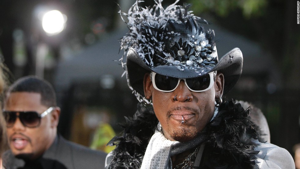 During his Hall of Fame basketball career, Dennis Rodman was known for his flamboyant looks and bad-boy persona both on and off the court. Even after his playing days, he&#39;s been in the spotlight.