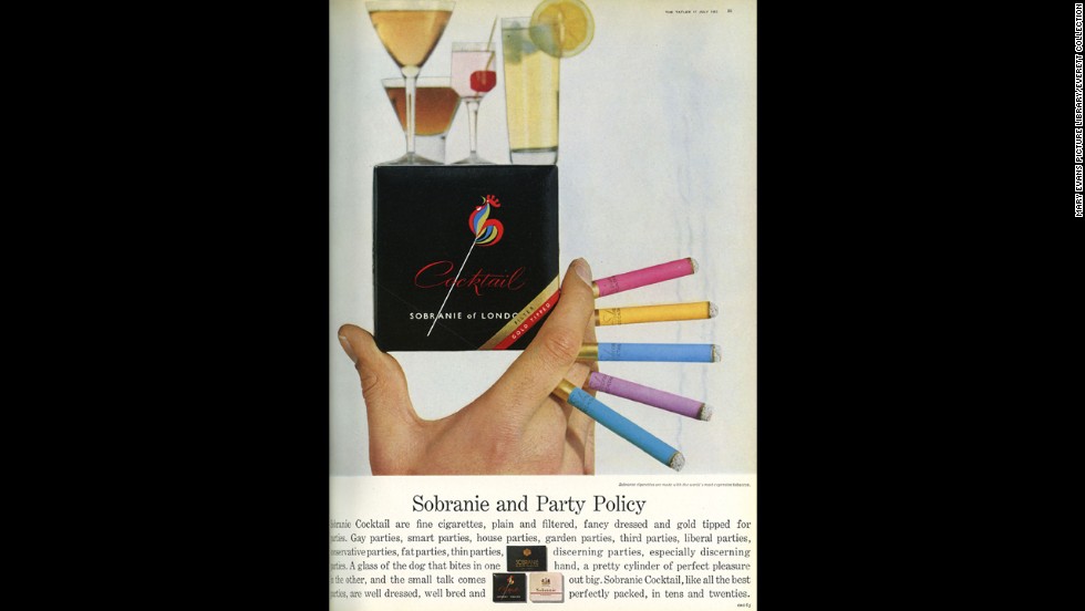 sobranie cocktail colored cigarettes
