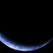 Rosetta crescent Earth