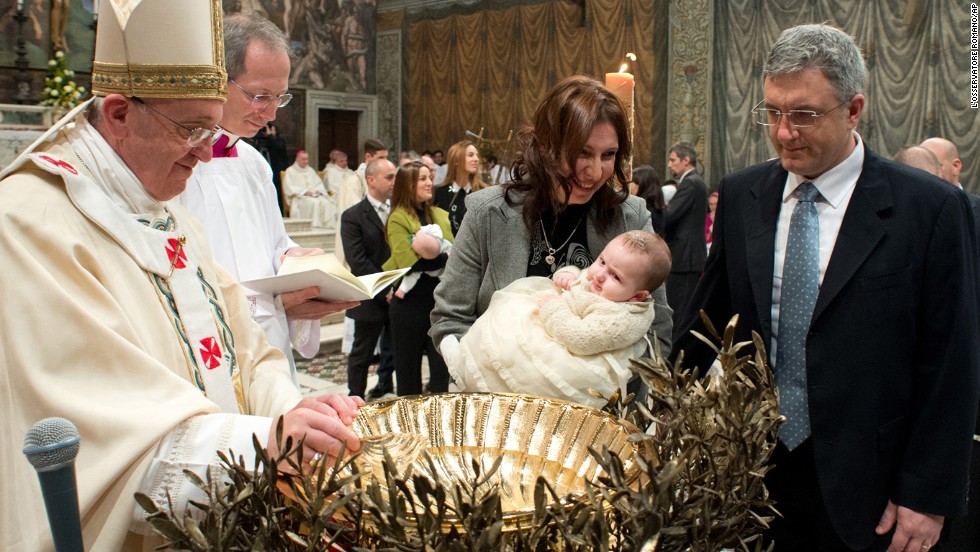 Feed your hungry babies, Pope tells mothers in Sistine Chapel - CNN