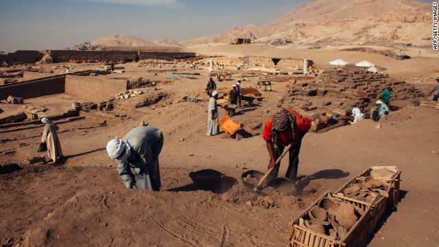 Excavation around Thebes could be returning to normal.