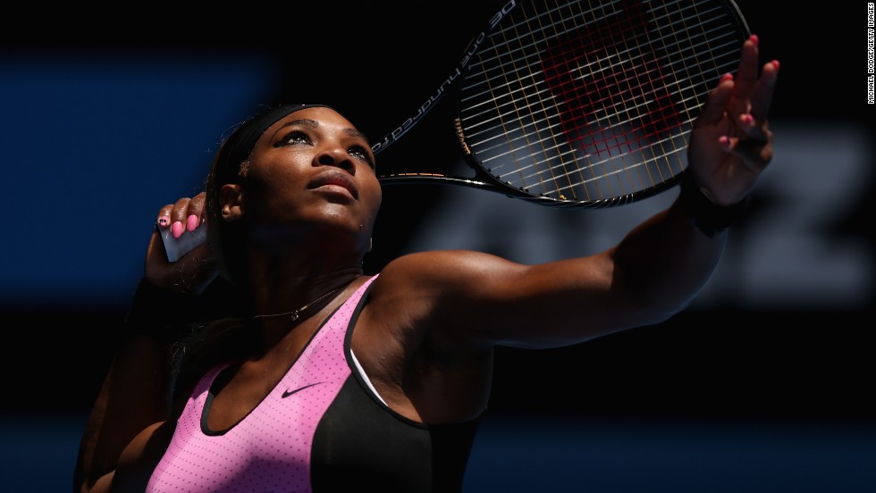 Serena Williams looked in complete control during her straight-sets win over Vesna Dolonc on Wednesday, but the top seed admitted to waking up in the middle of the night due to fears over dehydration.