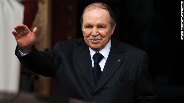 Algerian President Abdelaziz Bouteflika