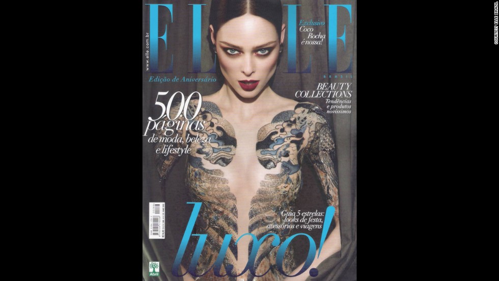 When Coco Rocha was featured on Elle Brasil&#39;s May 2012 issue, she took to her Tumblr and had this to say: &quot;As a high fashion model I have long had a policy of no nudity or partial nudity in my photo shoots. For my recent Elle Brazil cover shoot I wore a body suit under a sheer dress which I now find was photoshopped out to give the impression of me showing much more skin than I was, or am comfortable with. This was specifically against my expressed verbal and written direction to the entire team that they not do so. I&#39;m extremely disappointed that my wishes and contract was ignored. I strongly believe every model has a right to set rules for how she is portrayed and for me these rules were clearly circumvented.&quot;