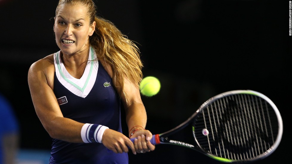 Cibulkova was seeded 20th in Melbourne Park and downed a number of higher seeds to reach the final. The most notable victory came against no. 3 seed Maria Sharapova in the fourth round.  