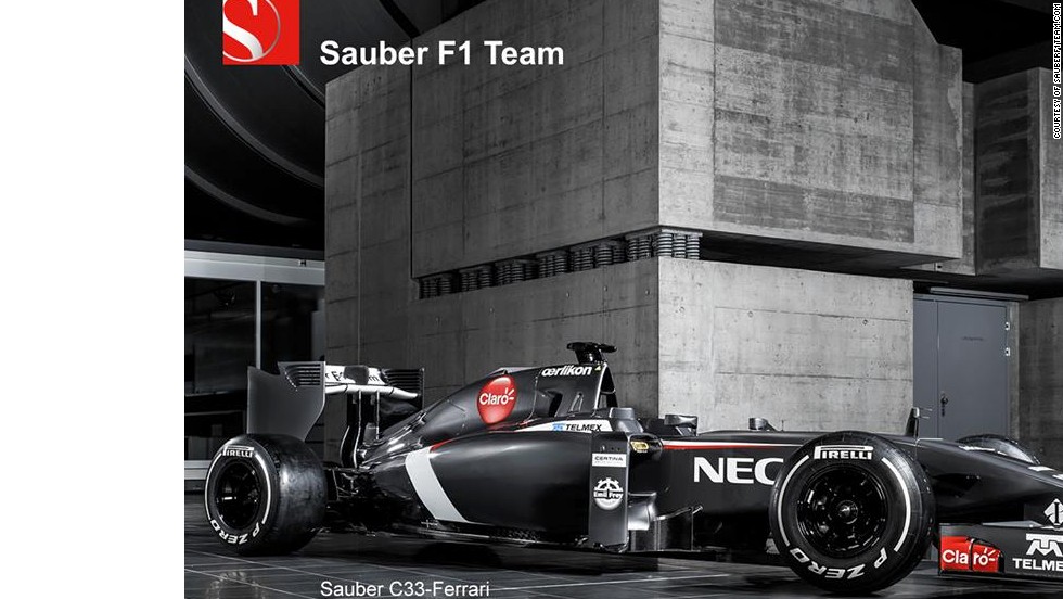Sauber revealed its new car and the Swiss team said in a statement: &quot;Perhaps the most visually striking element of the Sauber C33-Ferrari is the very low, snout-like nose.&quot; 