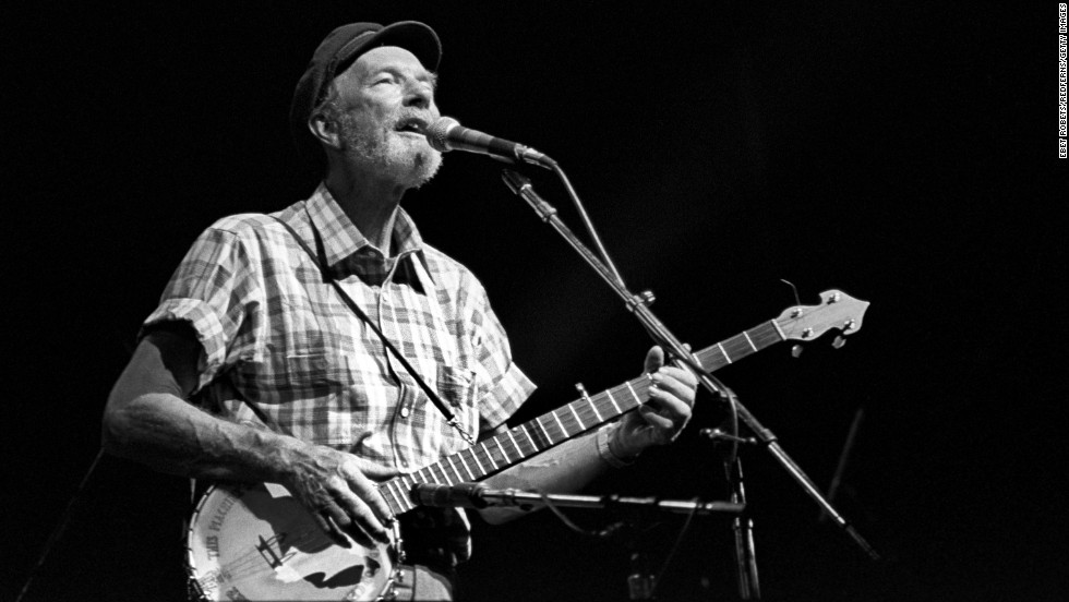 Legendary folk singer &lt;a href=&quot;http://www.cnn.com/2014/01/28/showbiz/pete-seeger-death/index.html&quot; target=&quot;_blank&quot;&gt;Pete Seeger&lt;/a&gt;, known for classics such as  &quot;Where Have All the Flowers Gone&quot; and &quot;If I Had a Hammer (The Hammer Song),&quot; died of natural causes in New York on January 27, his grandson told CNN. He was 94.