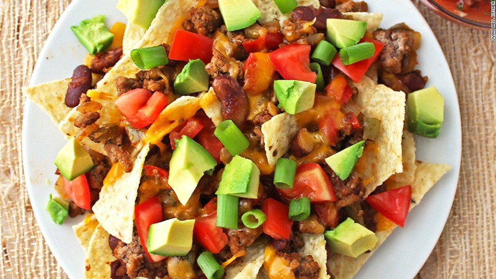 Instead of saturating your tortilla chips with copious amounts of cheese, choose &lt;a href=&quot;http://memeinge.com/blog/healthy-loaded-nachos/&quot; target=&quot;_blank&quot;&gt;alternate toppings&lt;/a&gt; for a leaner, more flavorful approach on these healthy loaded nachos.