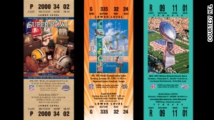 Photos: How Super Bowl Ticket Designs Evolved – NBC Los Angeles