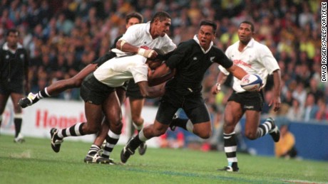 All Blacks legend Jonah Lomu was one of rugby&#39;s first global stars.