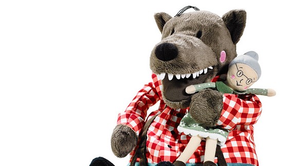 ikea wolf plush