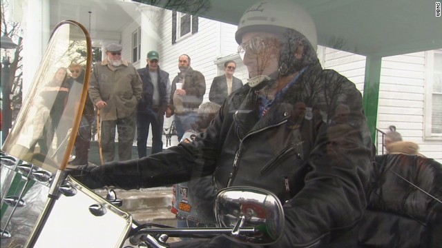 Man Laid To Rest Atop Beloved Motorcycle Cnn Video