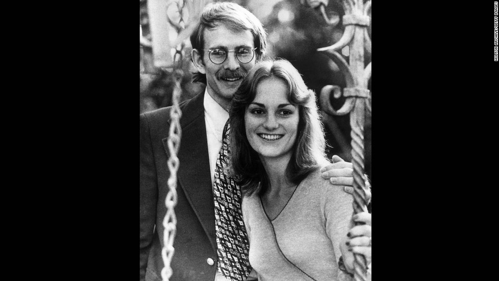 On that night in February, Hearst was abducted at gunpoint from the apartment she shared in Berkeley, California, with her fiance, Steven Weed, seen here with Hearst. The crime was committed by a radical group called the Symbionese Liberation Army, or SLA. 
