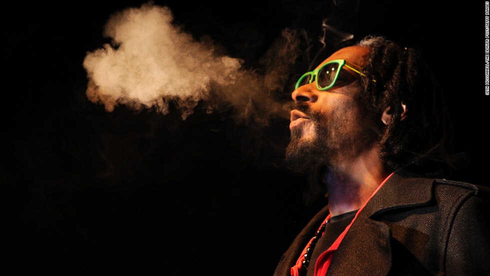 Snoop is such a fan of pot, he created &lt;a href=&quot;http://www.youtube.com/watch?v=HkfC2dfNHGM&amp;feature=player_embedded&quot; target=&quot;_blank&quot;&gt;&quot;Rolling Words: A Smokable Songbook,&quot;&lt;/a&gt; a book of lyrics ... printed on rolling papers. You can even light a match on the book&#39;s spine. He is pictured at the inaugural High Times U.S. Cannabis Cup in Denver on April 19, 2013.