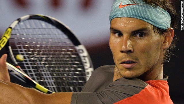 Nadal failed to train for the first time since last month&#39;s defeat in the Australian Open final on Thursday.
