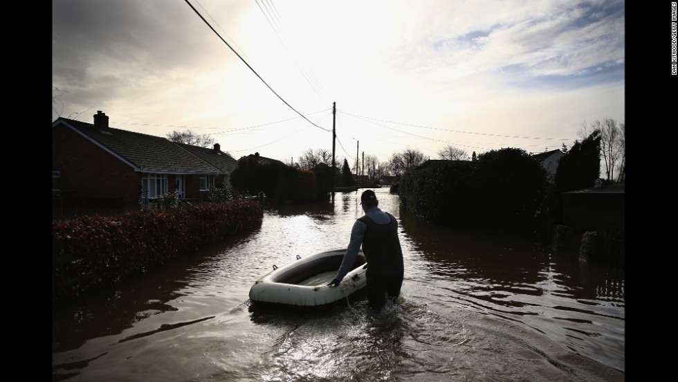 Atlantic storm brings more flood misery to drenched Britain - CNN