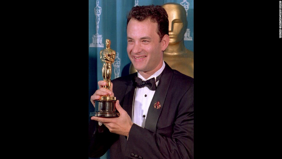&lt;strong&gt;Tom Hanks (1994):&lt;/strong&gt; Little did anyone know that when Tom Hanks won the best actor Oscar for the legal drama &quot;Philadelphia&quot; he'd be back at the Oscars very soon, and in a very different role. 