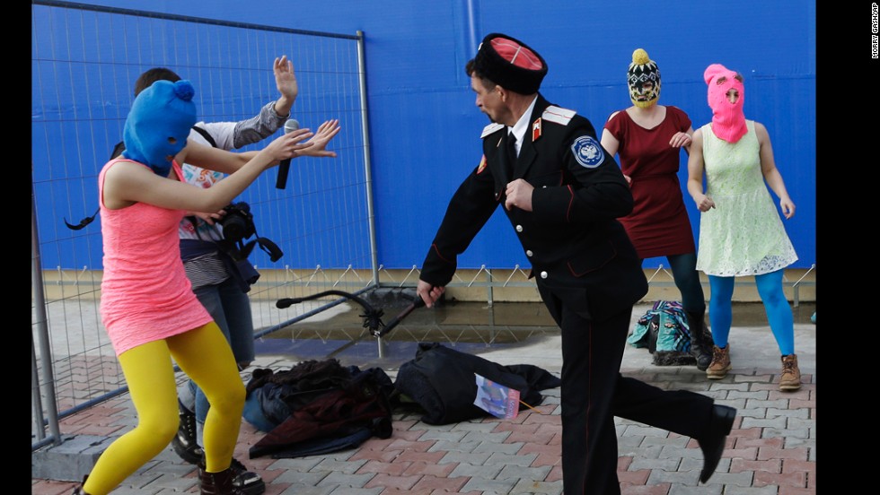 Beaten But Not Tamed Punk Band Pussy Riot Strikes Back In Sochi Cnn 4830