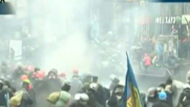 New round of violence erupts in Kiev