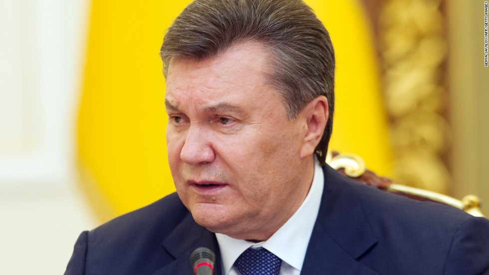 President Viktor Yanukovych, elected in 2010, appears to be gone from the capital, though it is unclear if he plans to resign. The wave of unrest in Ukraine began in November, when Yanukovych scrapped a European Union trade deal and turned toward Russia. Part of the deal was to release his political opponent, former Prime Minister Yulia Tymoshenko.