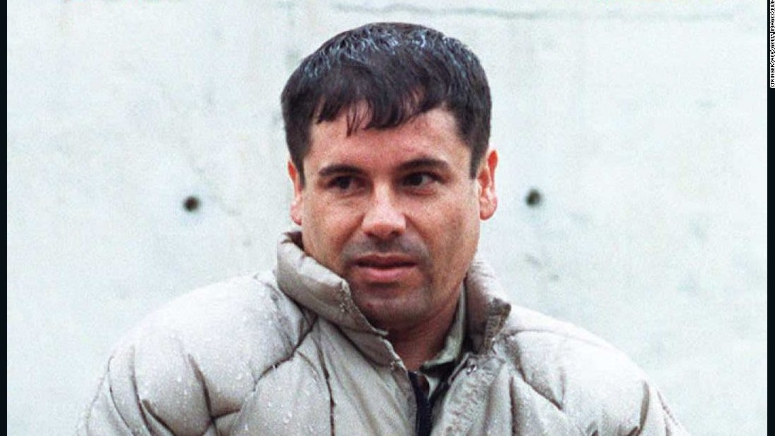 MEXICO, MEXICO - JANUARY 18: This archive photo of drug lord Joaquin &#39;Chapo&#39; Guzman was taken 10 July 1993 at the Almoloya prison in Juarez after being apprehended by Mexican authorities. (Photo credit should read STR/AFP/Getty Images)
Date created:	